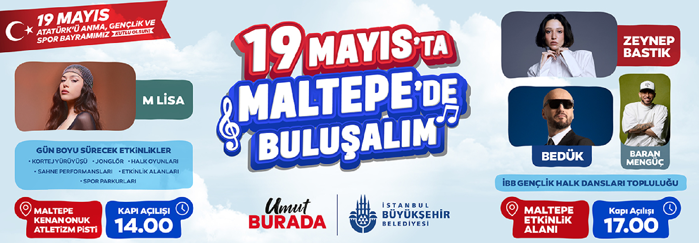 19 Mayıs’ta Gençliğin Enerjisiyle Bir Araya Geliyoruz