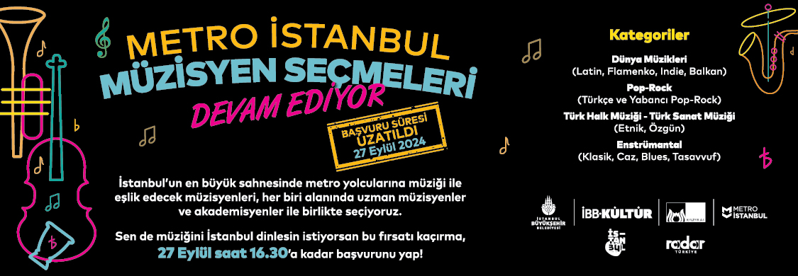 İstanbul'un Metrosu, Müzisyenlerini Yeniden Seçiyor