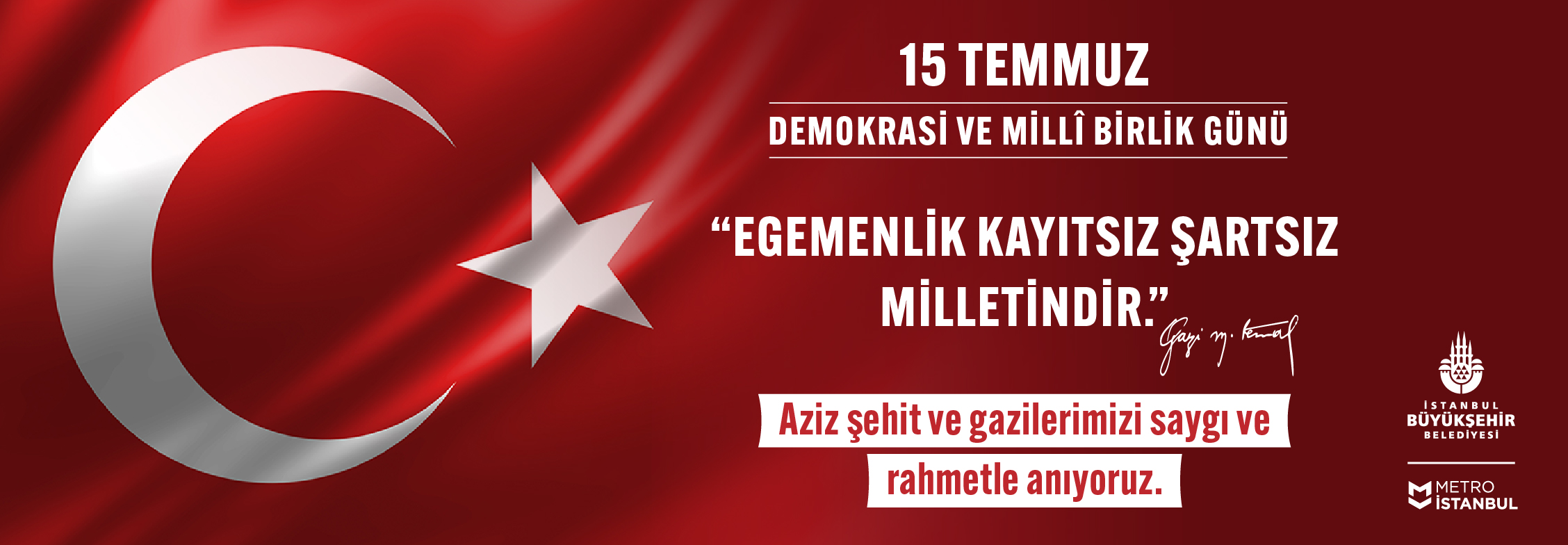 Egemenlik Kayıtsız Şartsız Milletindir