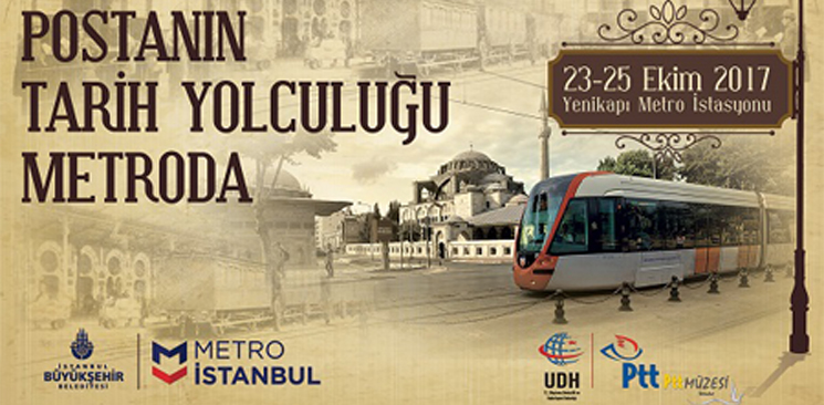 "Postanın Tarihi Yolculuğu" Sergisi Metroda