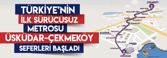 Metro Çekmeköy'de!