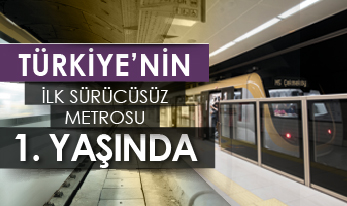 İlk Sürücüsüz Metro 1 YAŞINDA!
