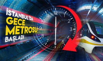 Metrolarda Gece Seferleri Başladı!