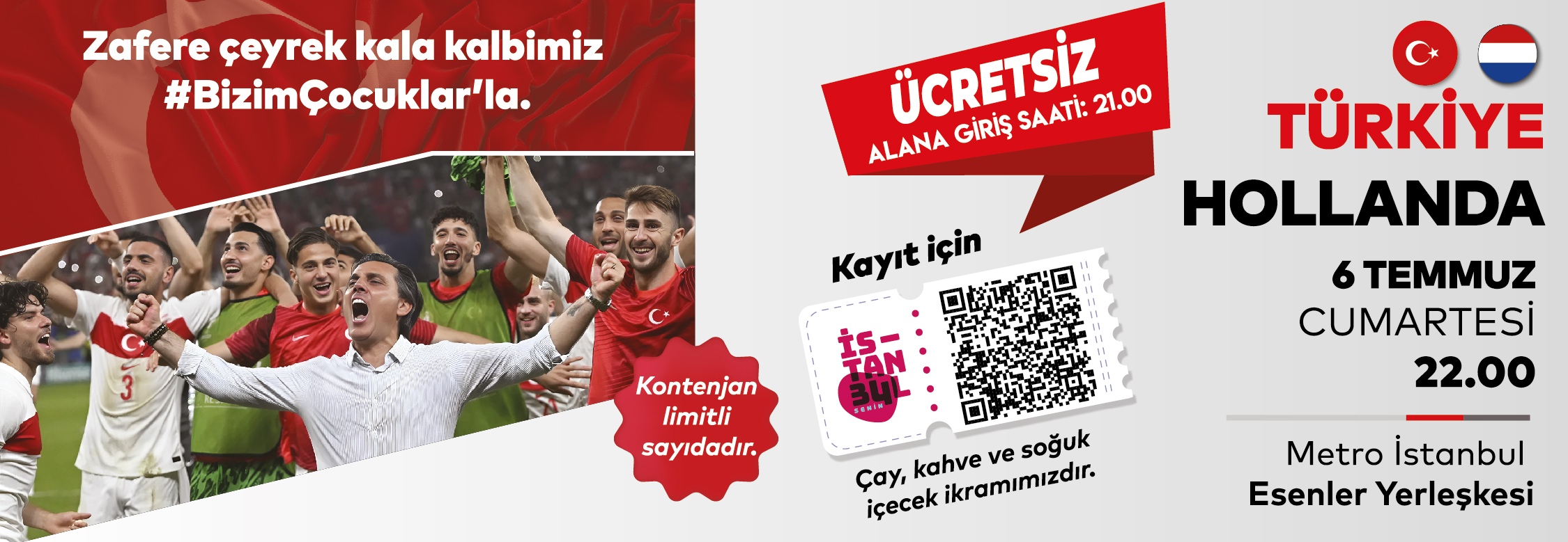 2024 Avrupa Futbol Şampiyonası’nın Coşkusu Metro İstanbul’un Esenler Yerleşkesi’nde