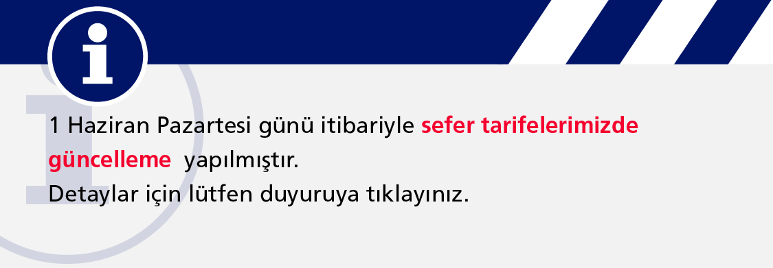 Sefer Tarifelerinde Yeni Düzenleme