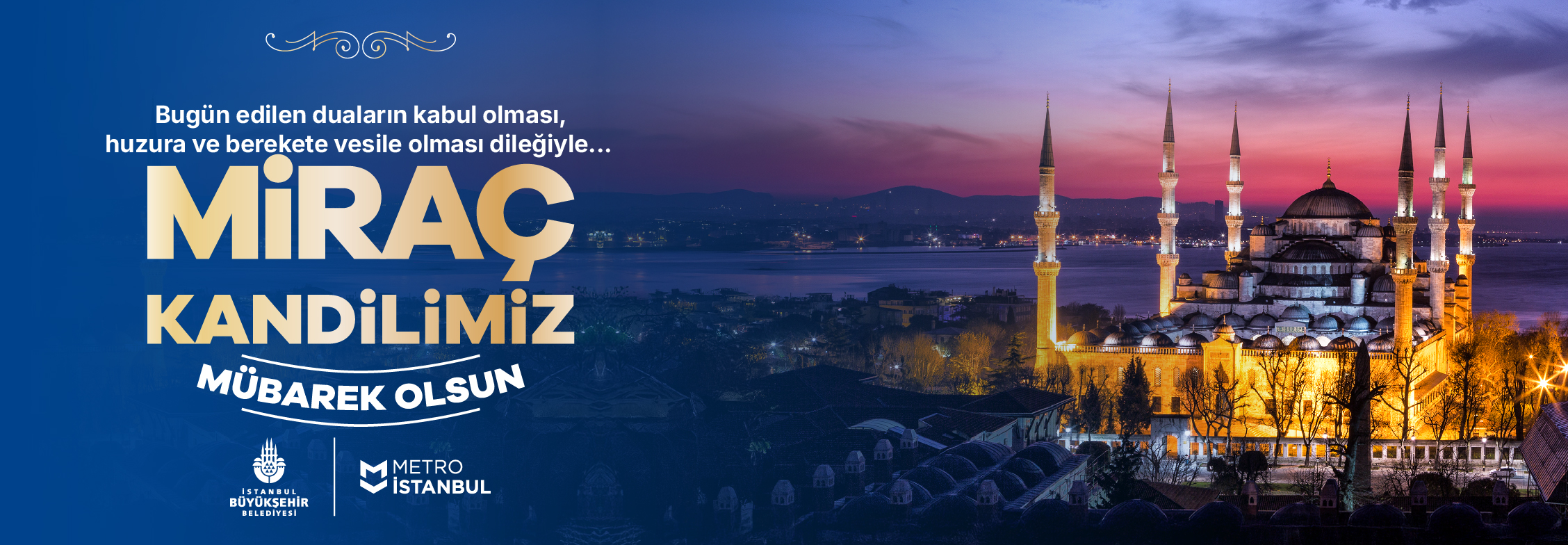 Miraç Kandili'miz Mübarek Olsun