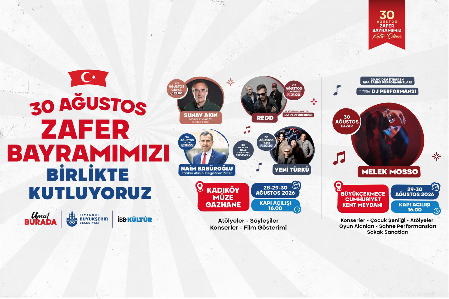 30 Ağustos Zafer Bayramı Duyurusu