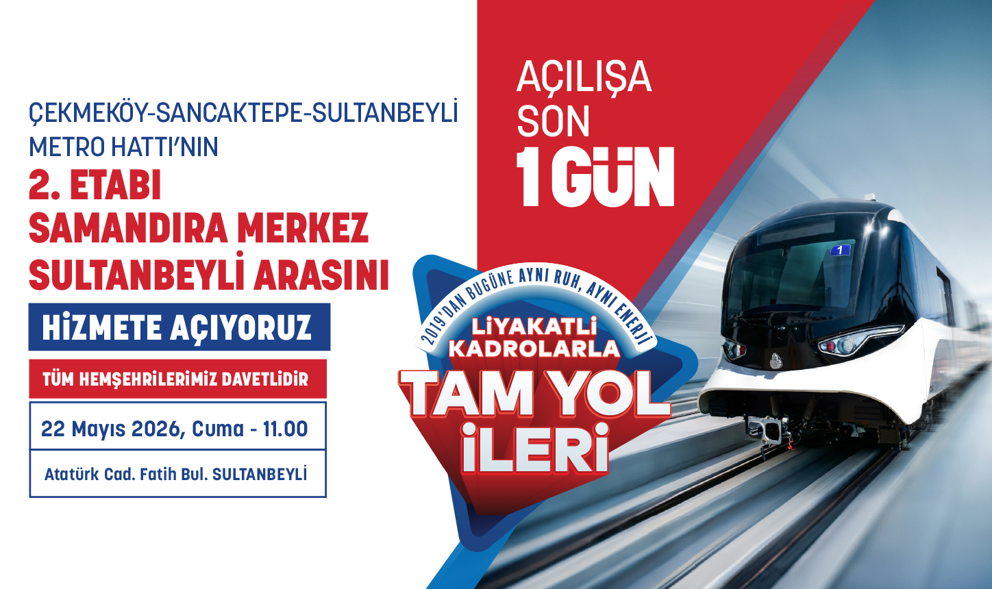 Samandıra Metro Açılışı