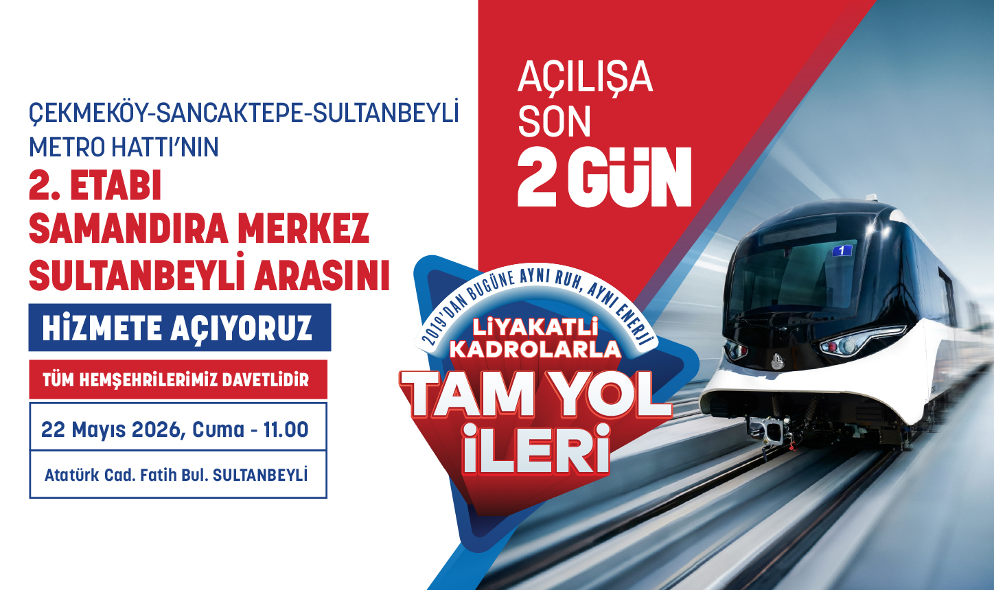 Samandıra Metro Açılışı